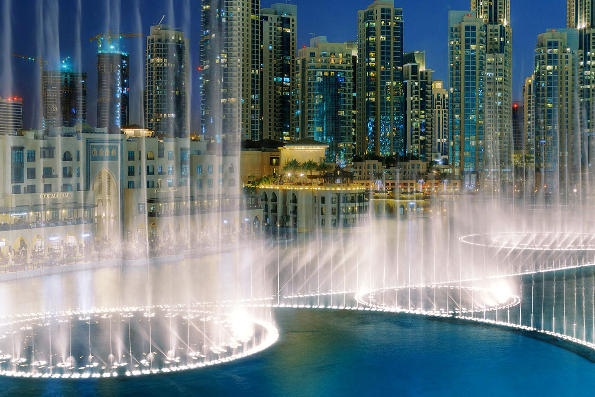 places to visit in dubai at night for free